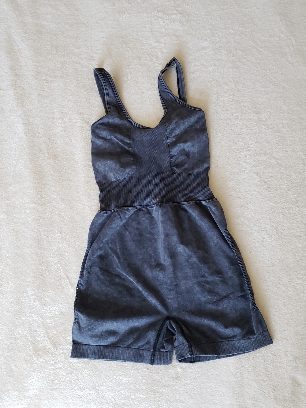 FASHION NOVA M/L Gray Bodysuit